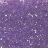 50g 2.6x2.6mm Transparent Purple Tiny Cubes
